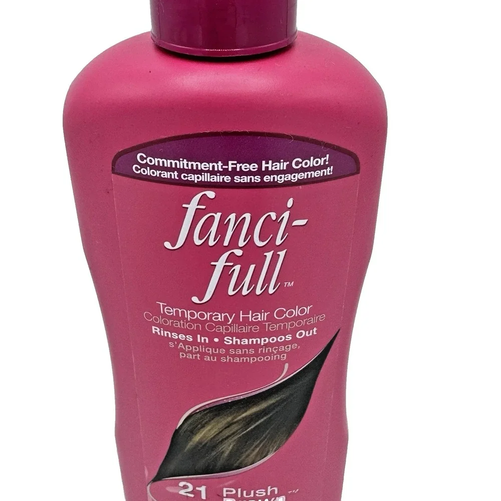 Clairol Fancy Full Plush Brown 21 Temporary Hair Color Rinse 9oz NOS Dye